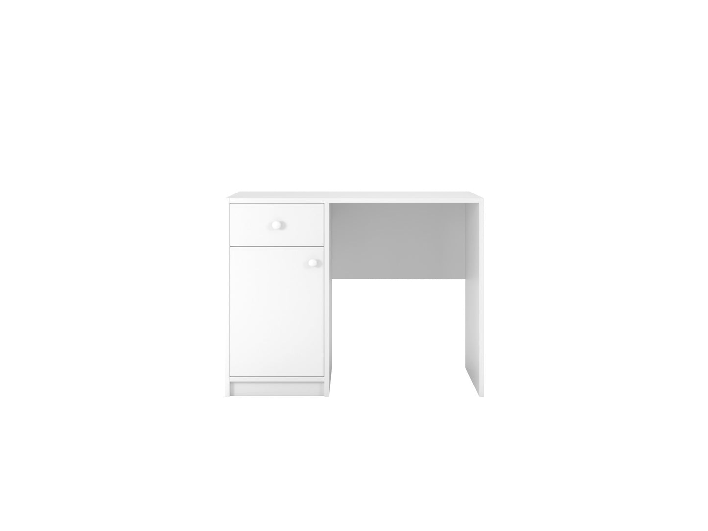 Babydreams Desk Kids and Teen Study Desk – преден изглед пълно сглобено бюро | Nestling