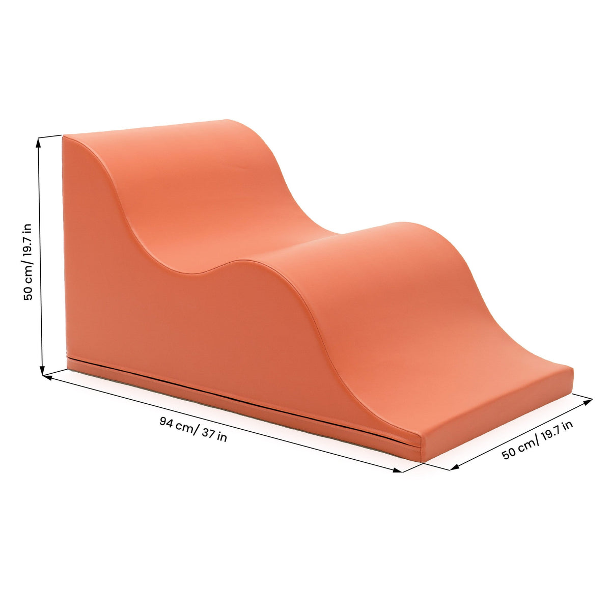IGLU Soft Play Mega Wave – Salmon Pink