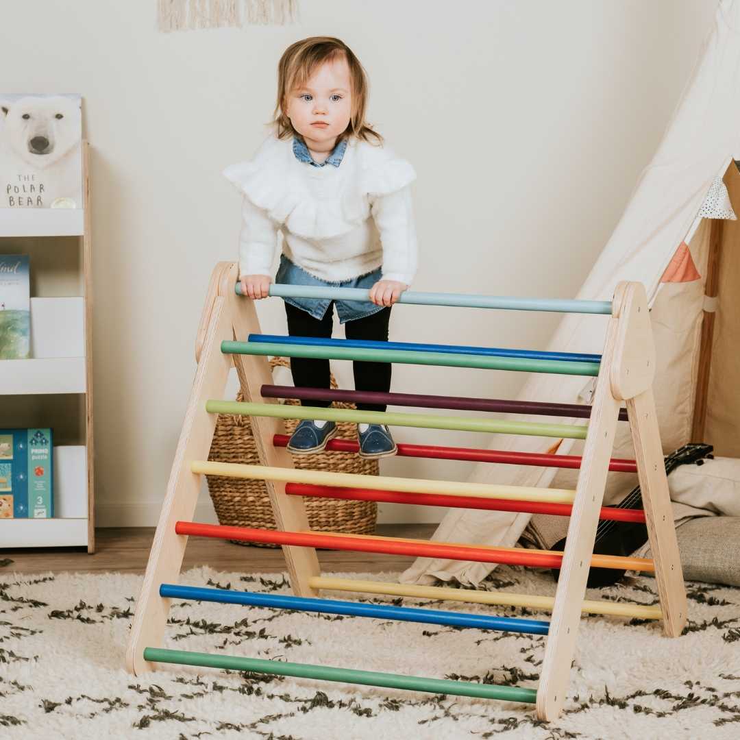 leg&go Pikler Triangle - Rainbow