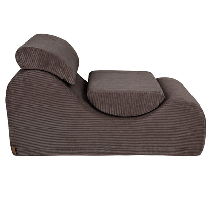 MeowBaby Wave Lounger – Aesthetic – Brown