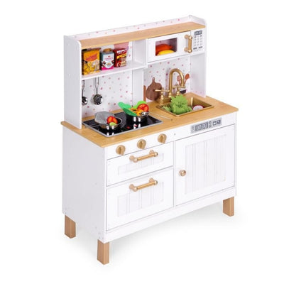 Angelove Wooden Play Kitchen – Lights, Sounds & LED