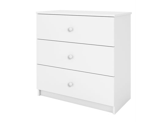 Babydreams Chest of Drawers Nursery Storage – white scandinavian kids dresser | Nestling