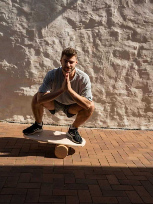 leg&go Round Balance Board With Exercise Roll – No Logo | Nestling