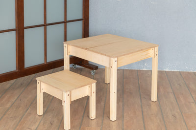 Family-scl Smart Storage Table and Chair Set