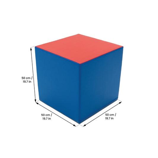 IGLU Foam Mega Cube Building Block – Blue & Red | Nestling