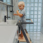 leg&go Foldable Kitchen Tower With Removable Rail