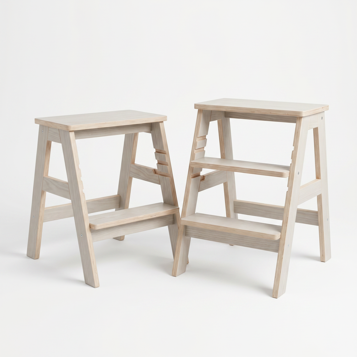 Ewart Woods Step Stools - Ash