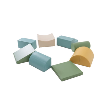 IGLU Soft Play 8 Foam Block Set – Pastel Turquoise