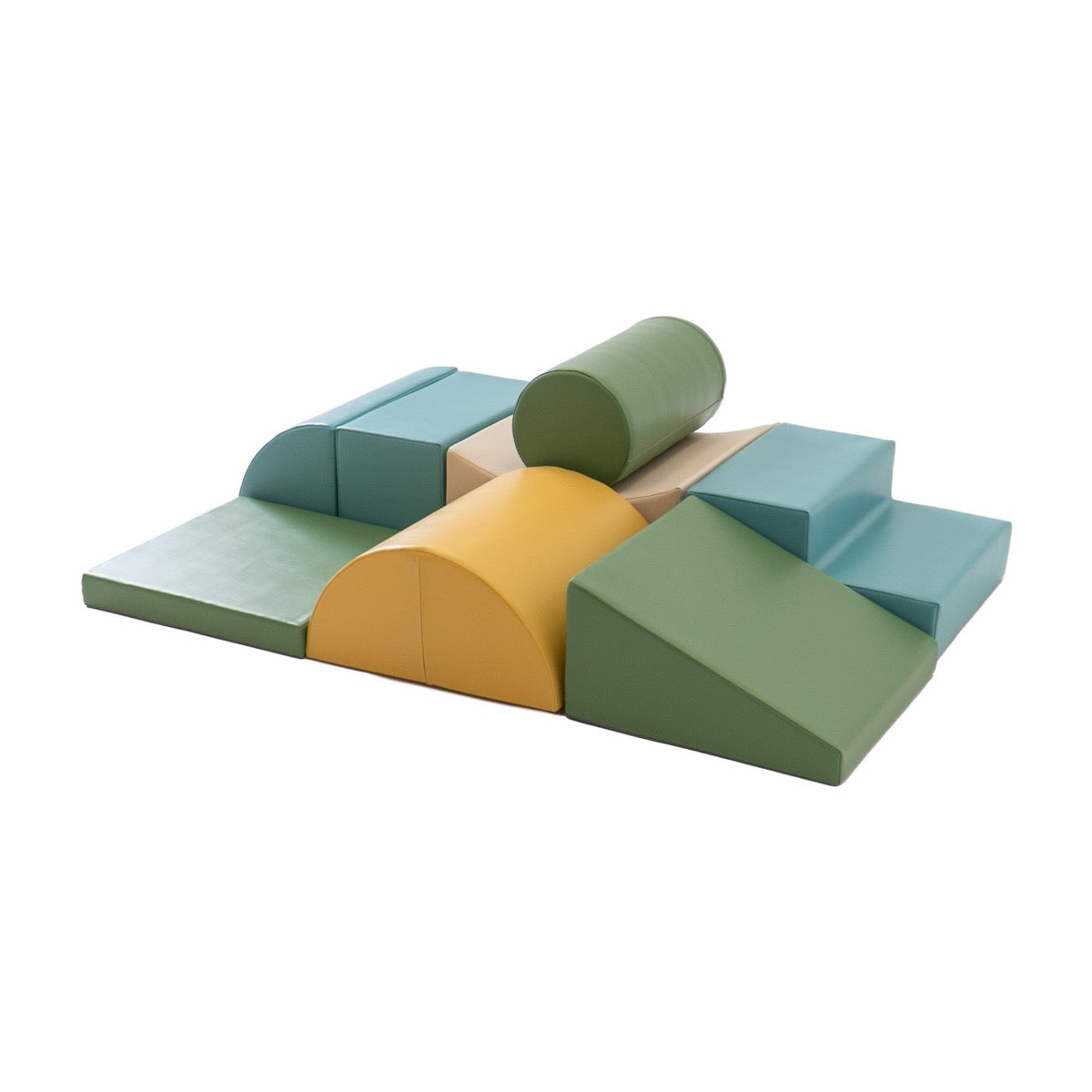IGLU Soft Play 8 пенени блока — Pastel Turquoise Adventurer