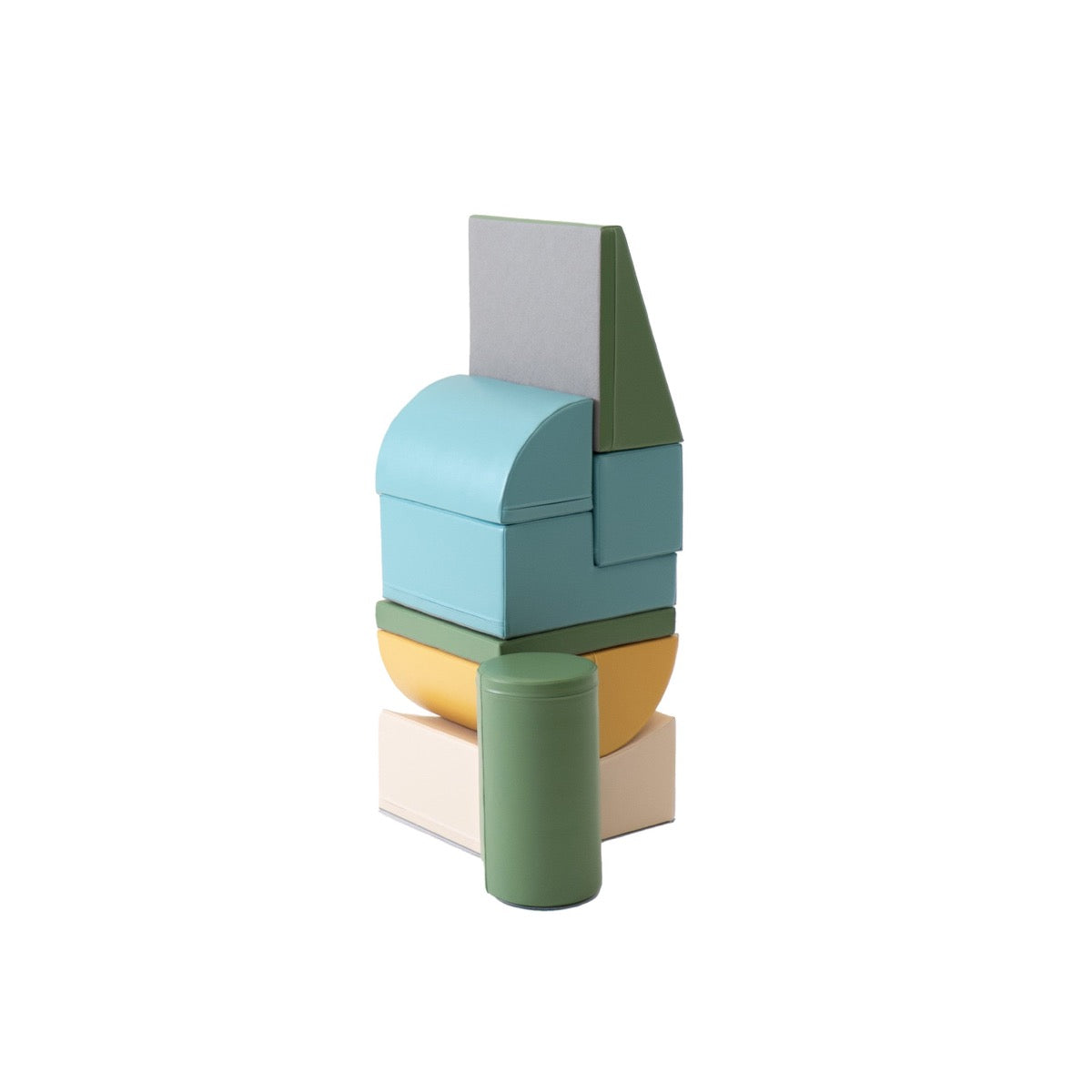 IGLU Soft Play 8 пенени блока — Pastel Turquoise Adventurer