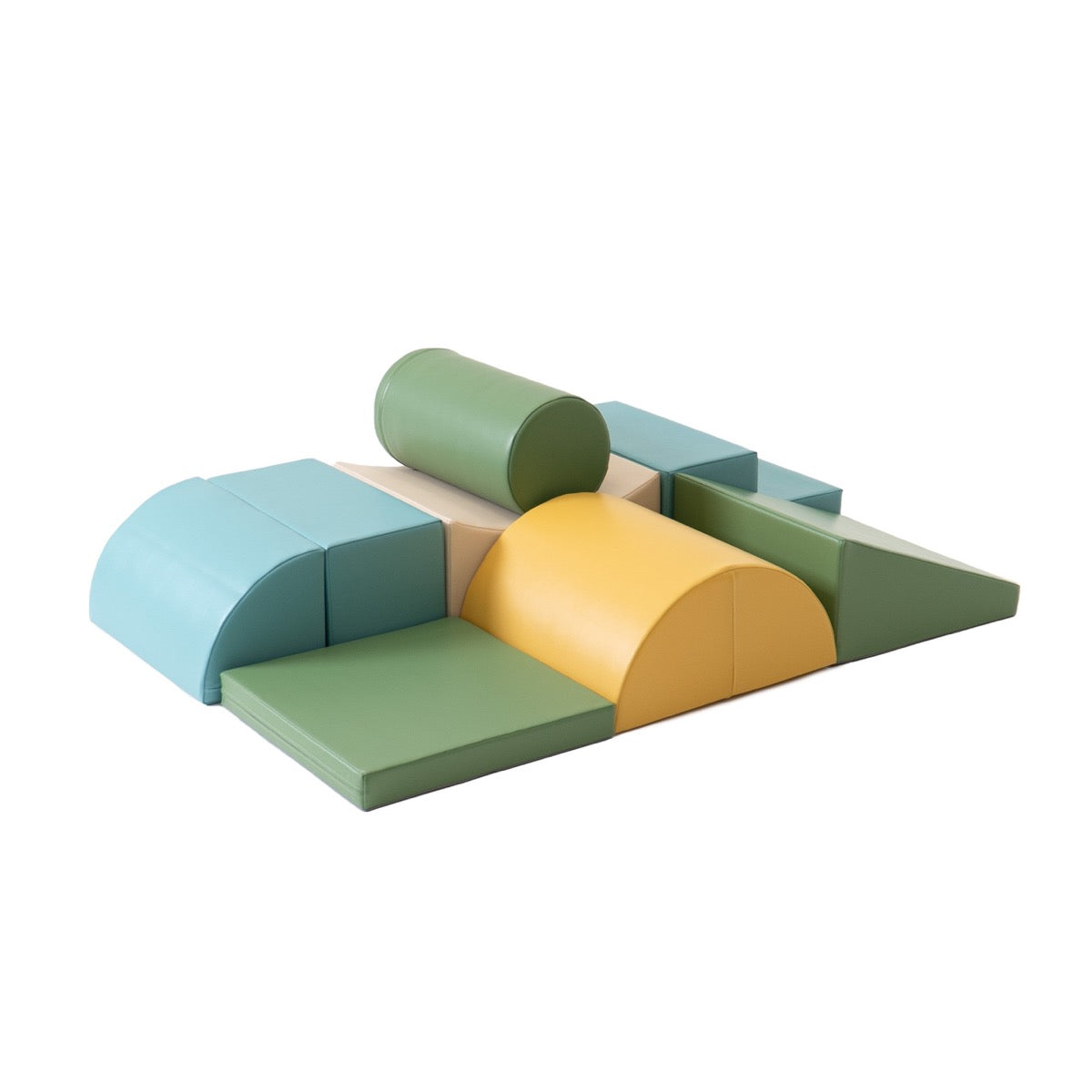 IGLU Soft Play 8 пенени блока — Pastel Turquoise Adventurer