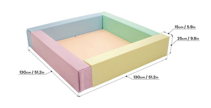 IGLU Soft Play Ball Pit – Light Pastel