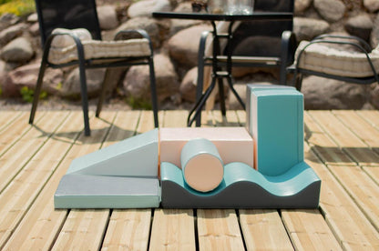 IGLU Soft Play 7 Foam Block Set – Discoverer – Light Pastel