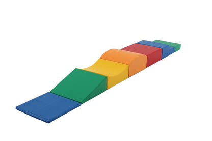 IGLU Soft Play 7 Foam Block Set – Multicolor Little Crawler | Nestling