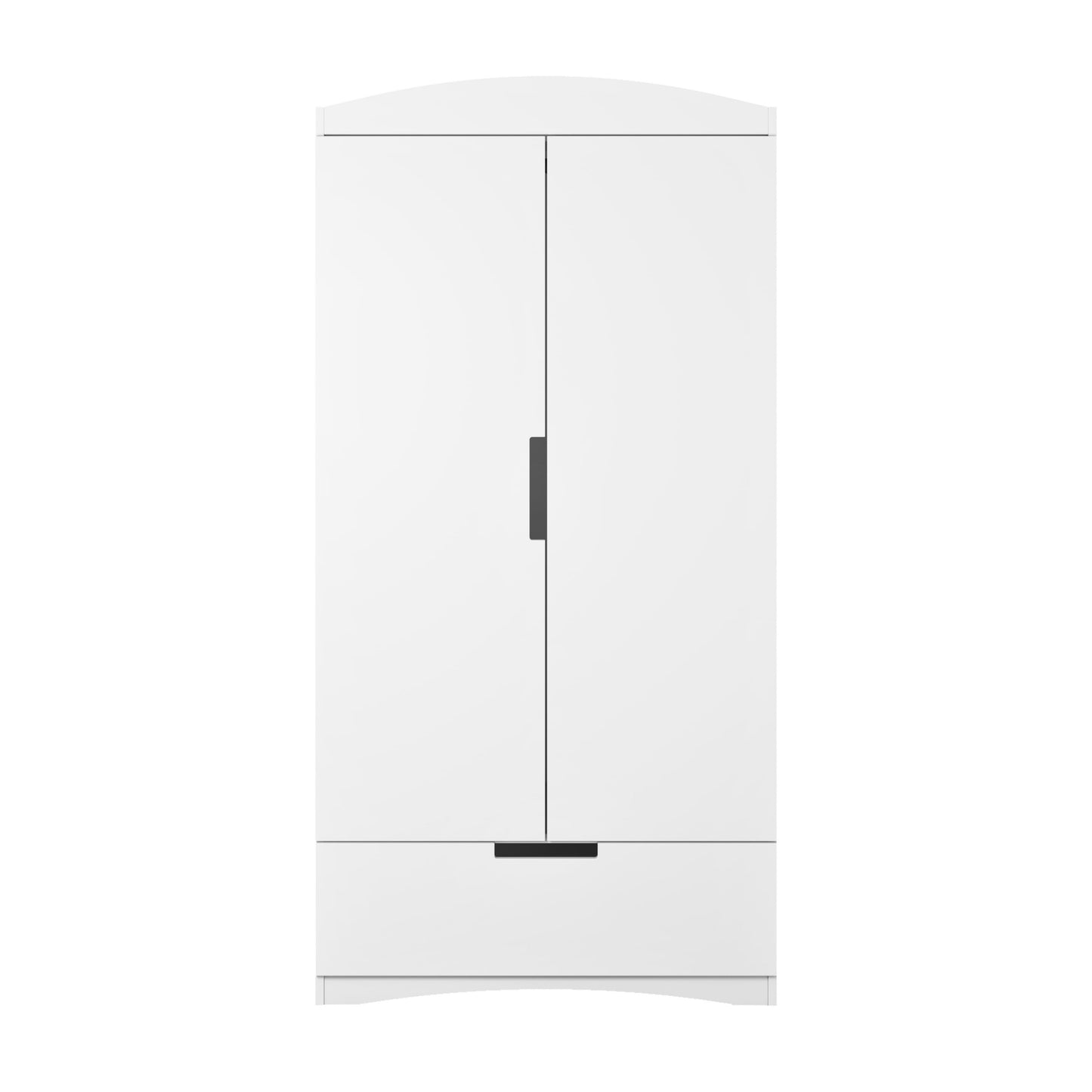 Kocot Kids Classic Wardrobe White Kids Room – диаграма с размери и мерки | Nestling