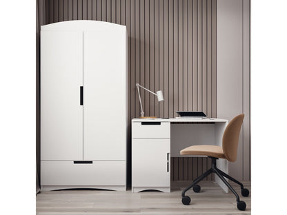Kocot Kids Classic Wardrobe White Kids Room – детска спалня с бял гардероб | Nestling