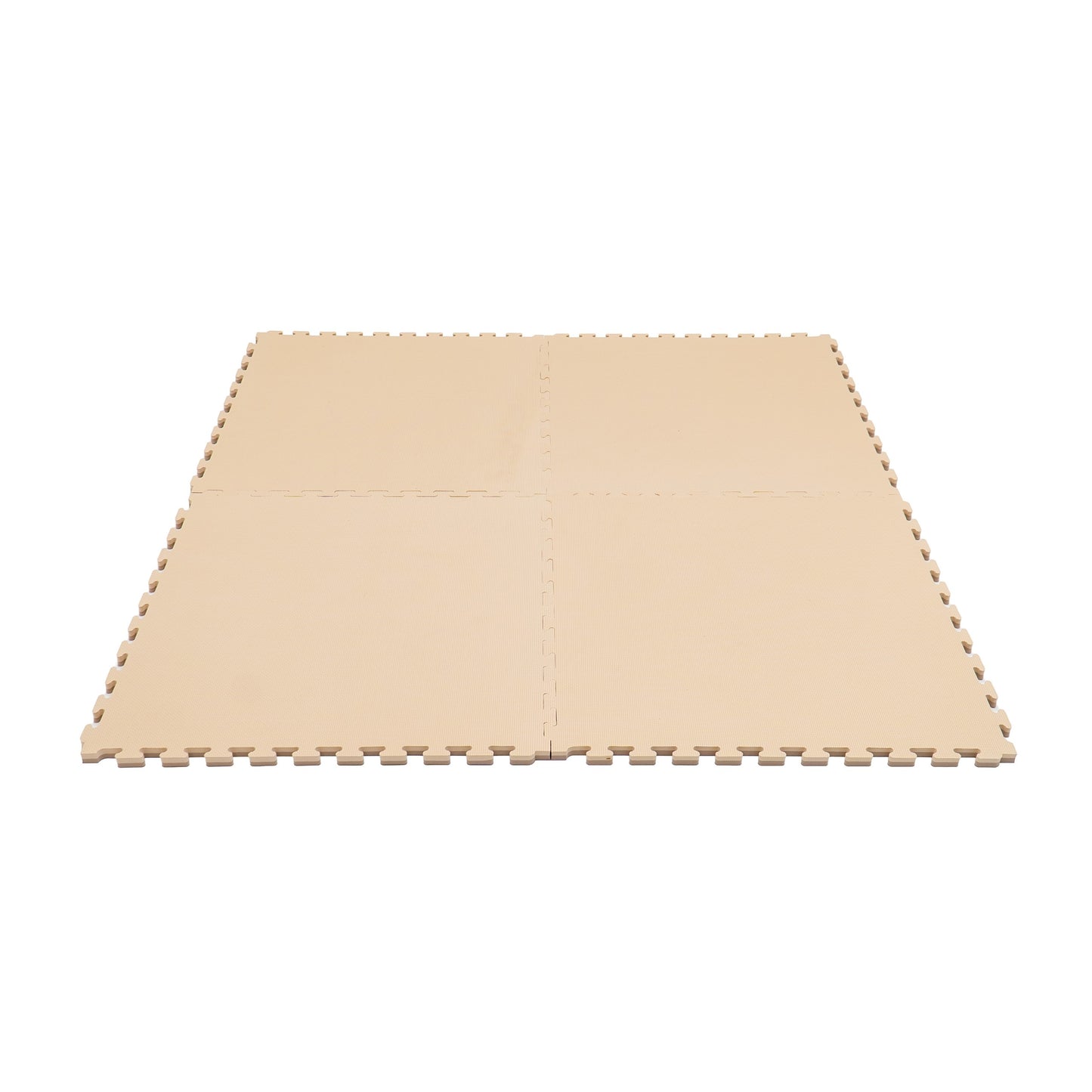 IGLU Large Foam Puzzle Mats – Beige & Dark Beige | Nestling