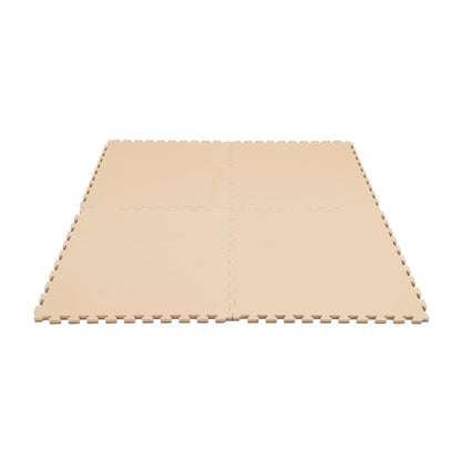 IGLU Large Foam Puzzle Mats – Beige & Dark Beige | Nestling