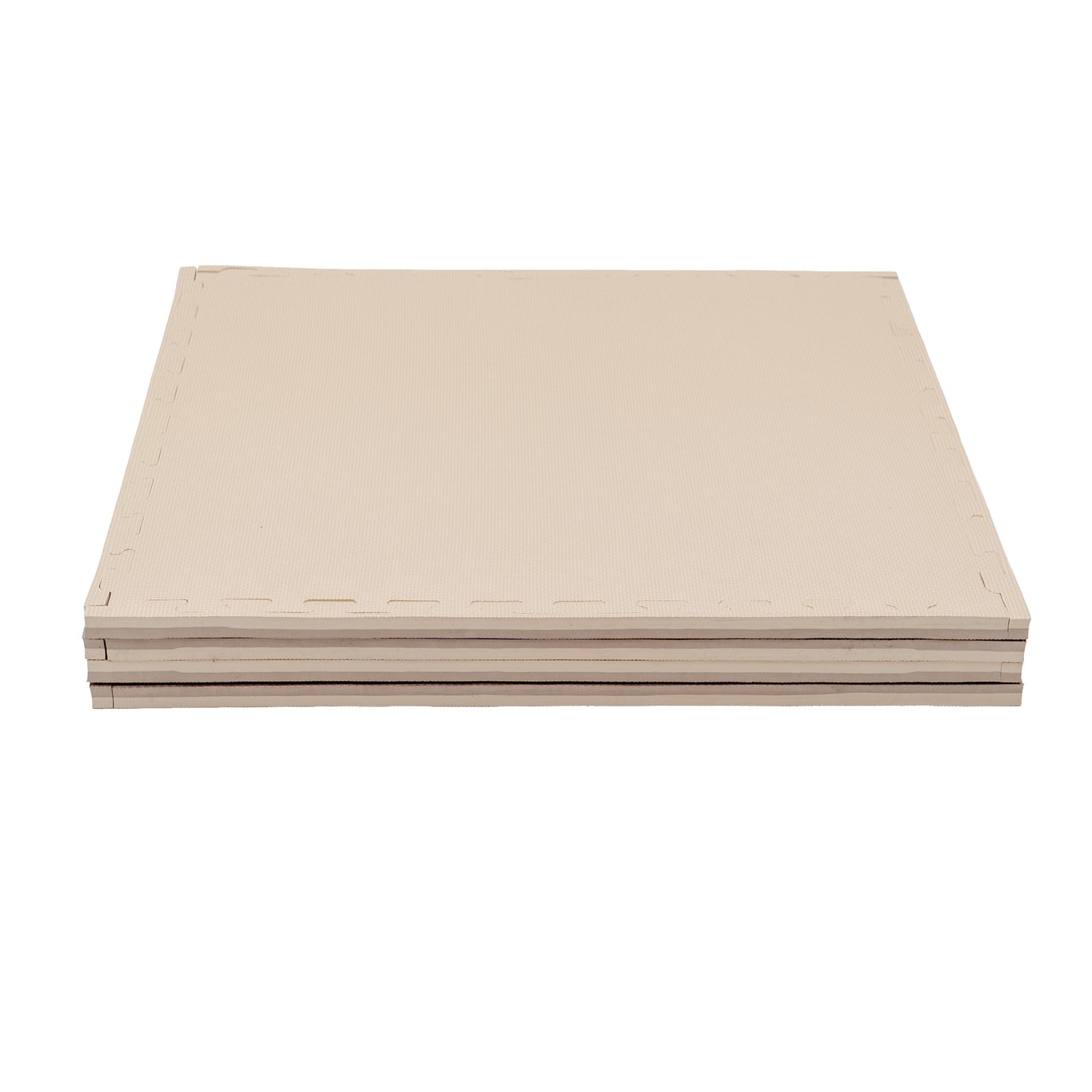 IGLU Large Foam Puzzle Mats – Beige & Dark Beige | Nestling