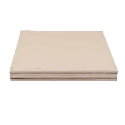 IGLU Large Foam Puzzle Mats – Beige & Dark Beige | Nestling