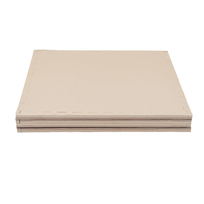IGLU Large Foam Puzzle Mats – Beige & Dark Beige