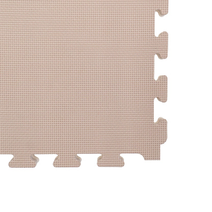IGLU Large Foam Puzzle Mats – Beige & Dark Beige