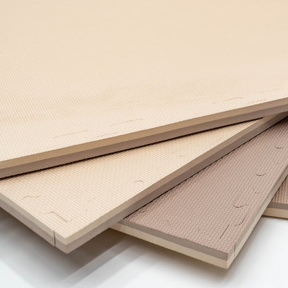 IGLU Large Foam Puzzle Mats – Beige & Dark Beige | Nestling