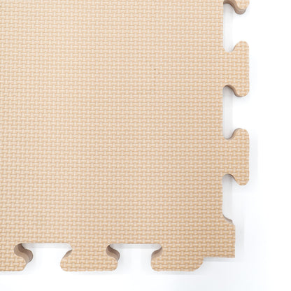 IGLU Large Foam Puzzle Mats – Beige & Dark Beige | Nestling