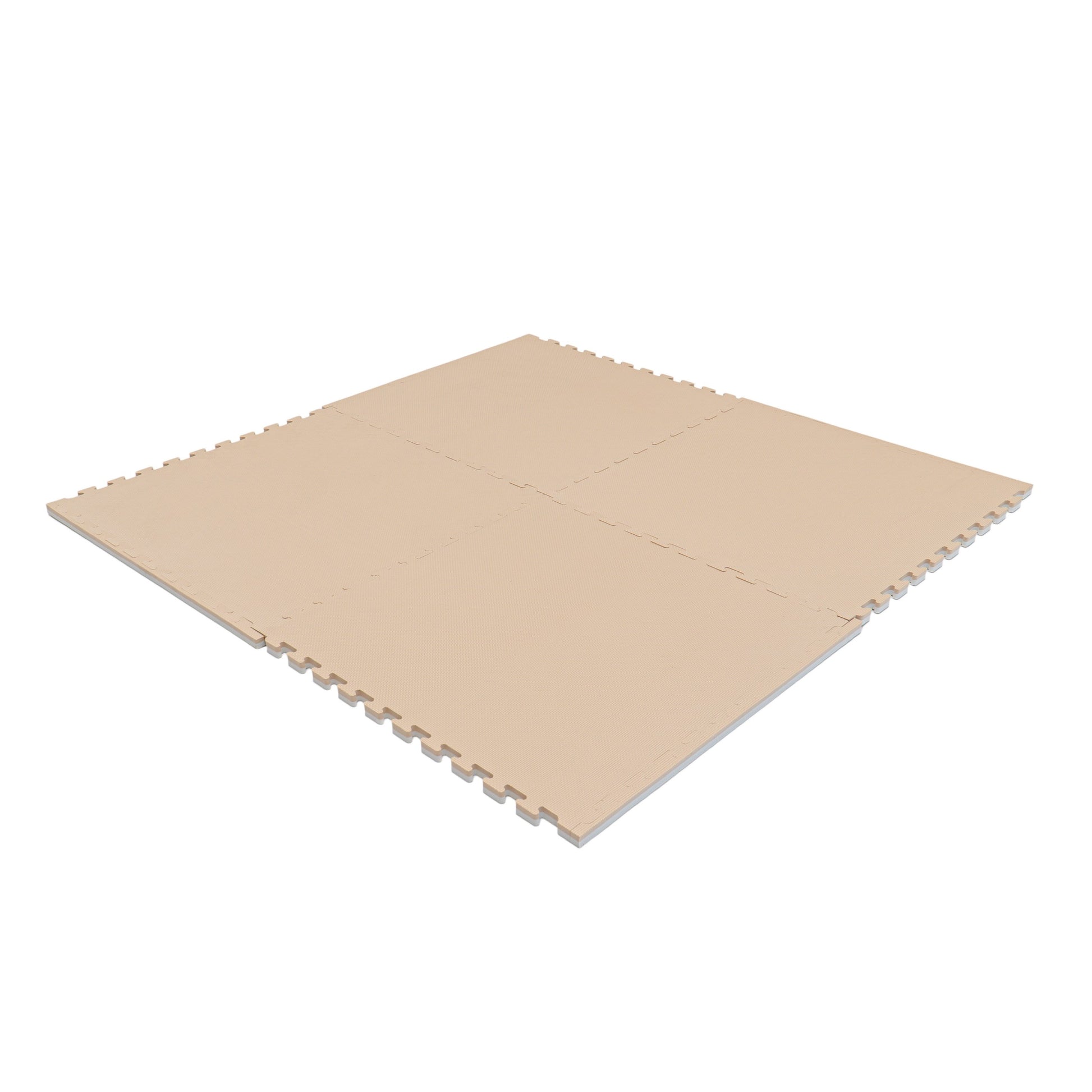 IGLU Large Foam Puzzle Mats – Beige & White | Nestling