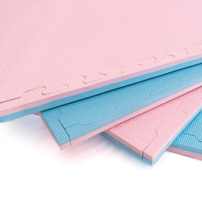 IGLU Large Foam Puzzle Mats – Baby Pink & Baby Blue | Nestling
