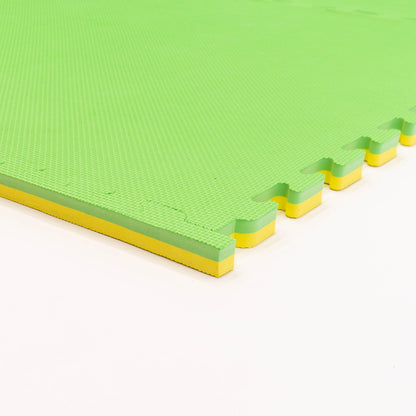 IGLU Large Foam Puzzle Mats – Spring Green & Yellow | Nestling