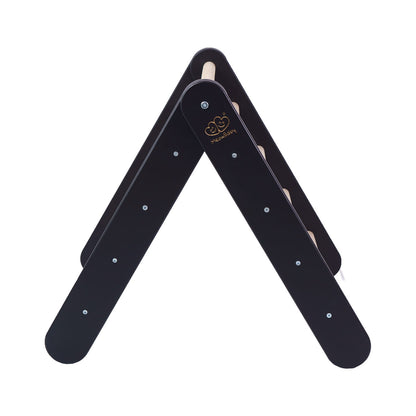 MeowBaby Black Ladder House Kids Playhouse – open wooden ladder frame without cover | Nestling