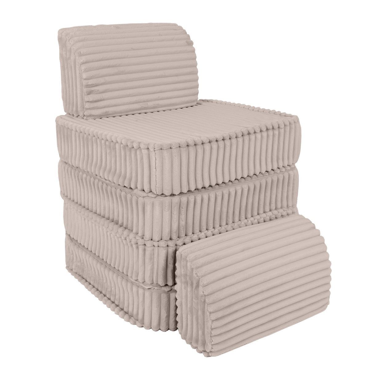 MeowBaby Small Modular Sofa – Churros – Beige
