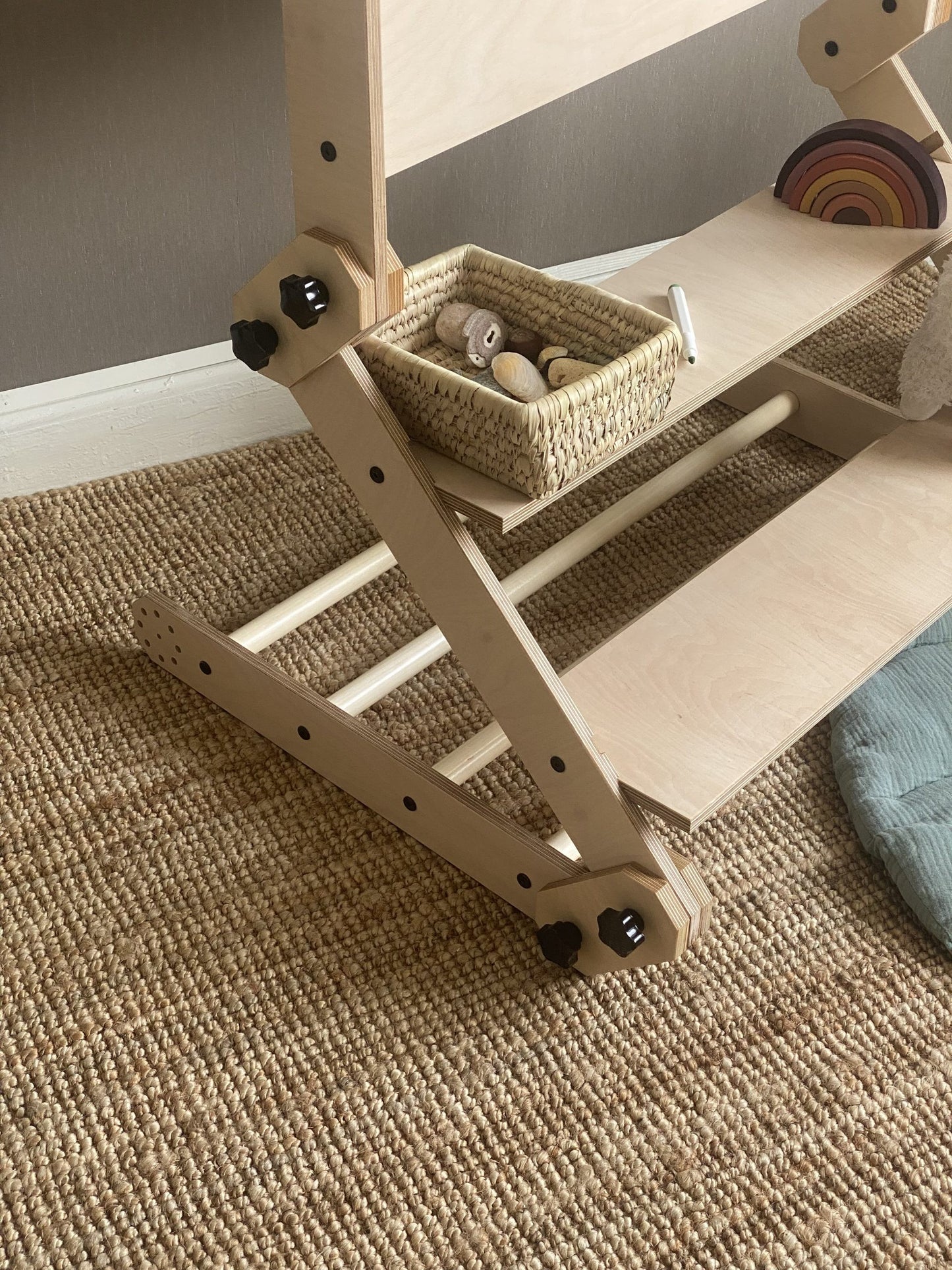 Luula Montessori Climbing Set / Table / Drawing Board NABU | Nestling