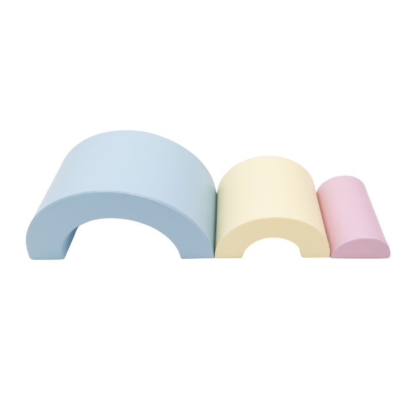 IGLU Montessori Soft Play Set – Light Pastel