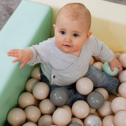 IGLU Soft Play Ball Pit Balls 500pc - Beige