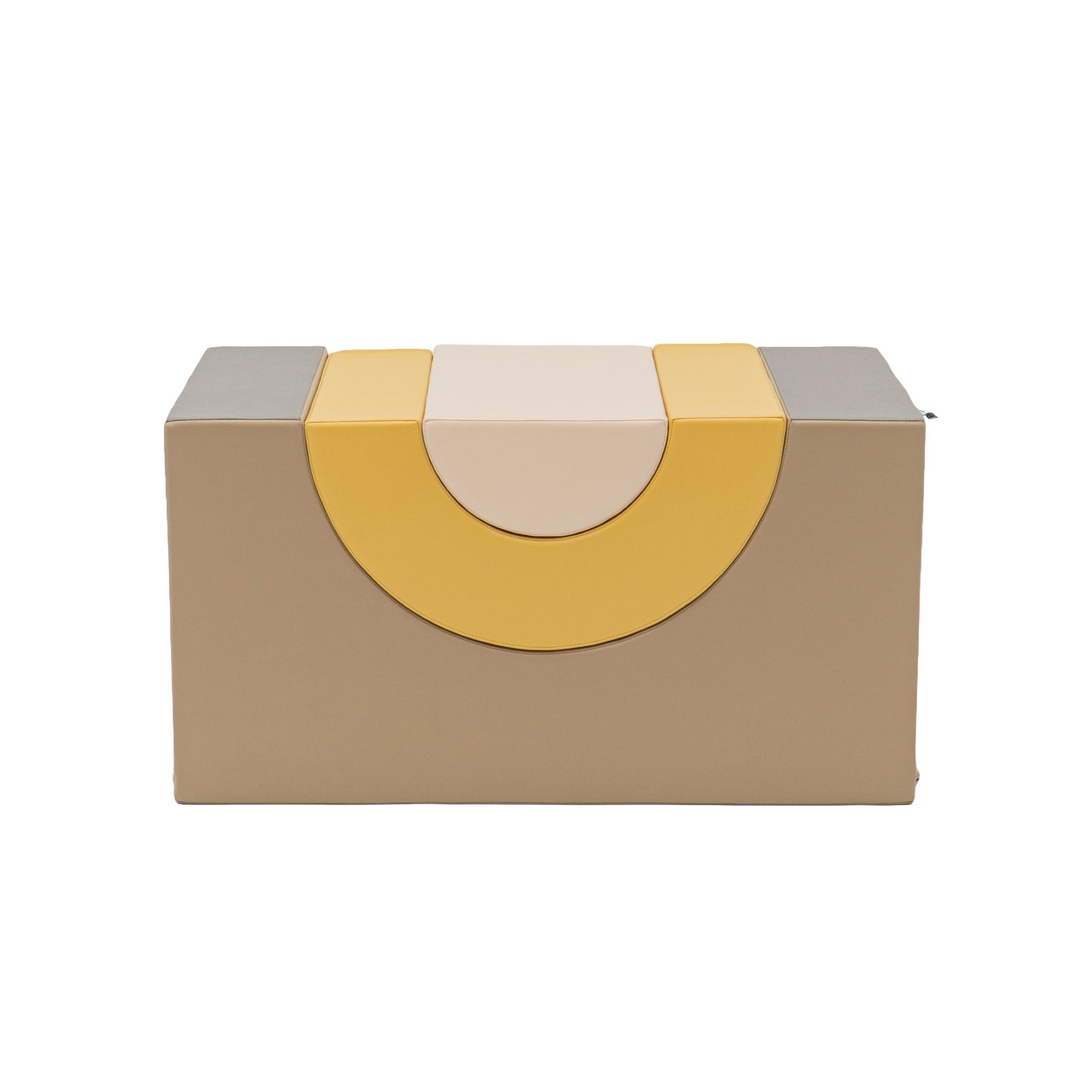 IGLU Rainbow Bridge Soft Play Set – Beige & Honey | Nestling