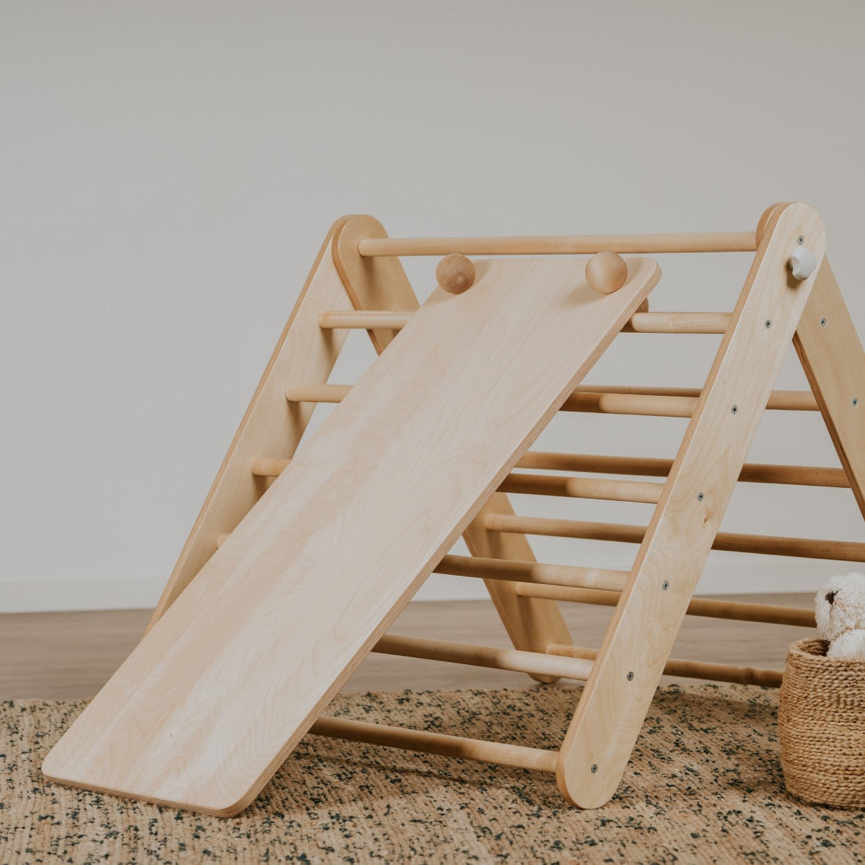 leg&go Ramp for Pikler Triangle and Swedish Wall – Natural | Nestling