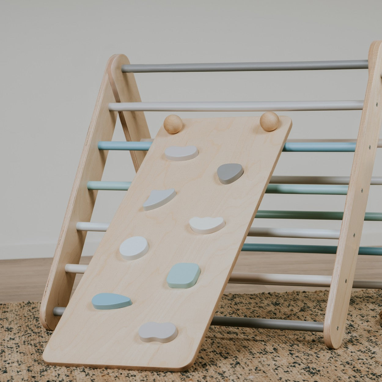 leg&go Ramp for Pikler Triangle and Swedish Wall – Pastel | Nestling