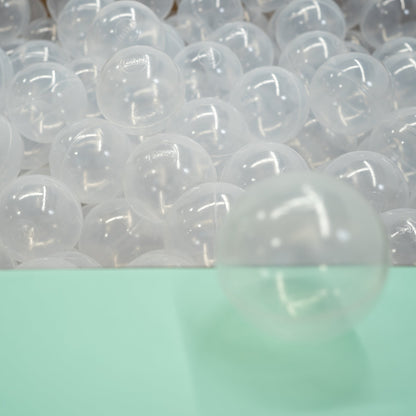 IGLU Soft Play Ball Pit Balls 500pc – Translucent | Nestling