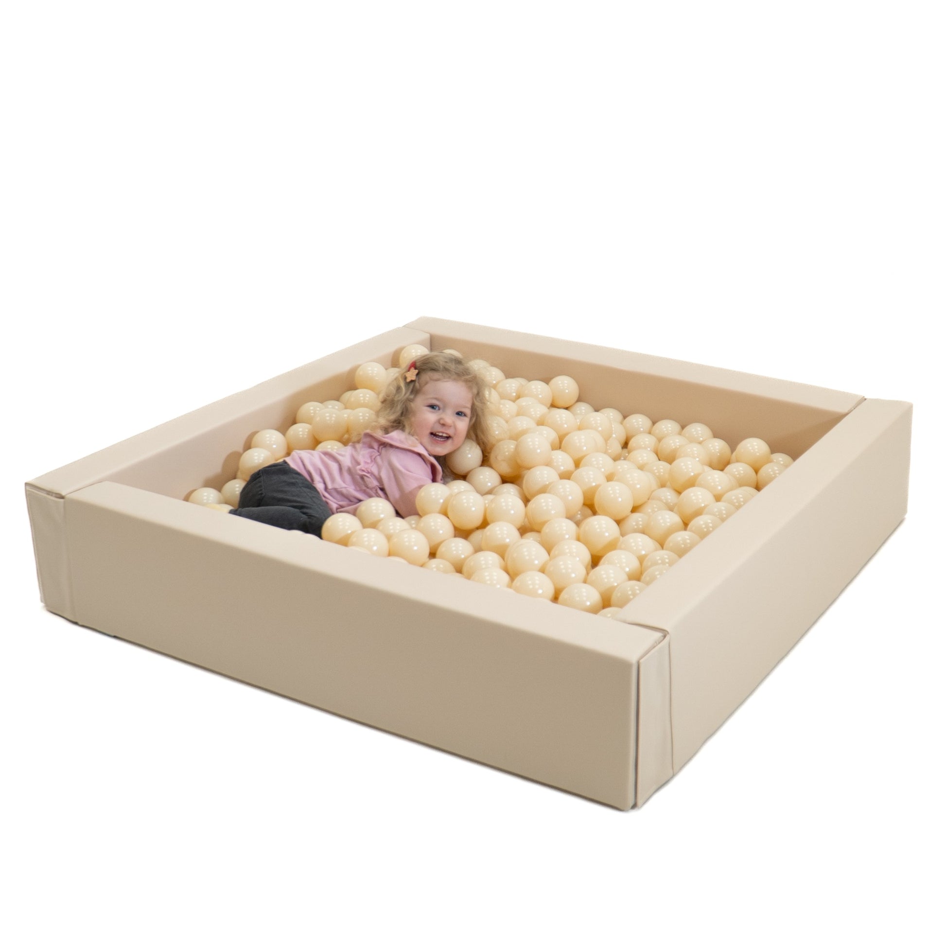 IGLU Soft Play Ball Pit – Beige | Nestling