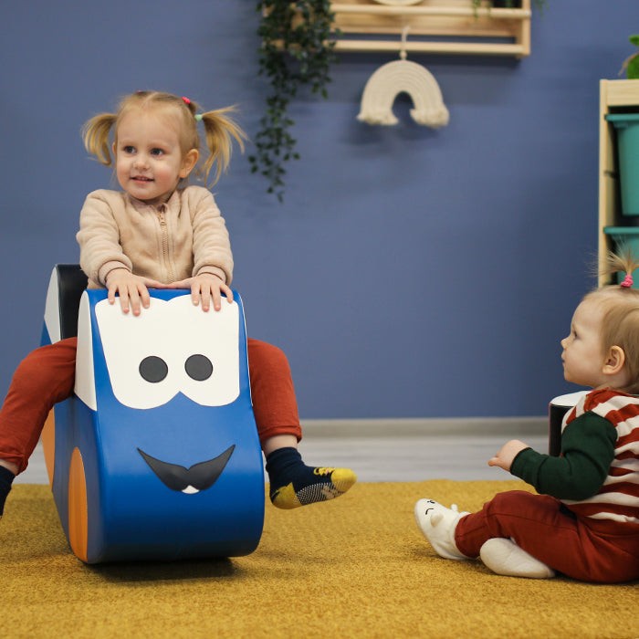 IGLU Soft Play Ride On Toy – Car – Blue