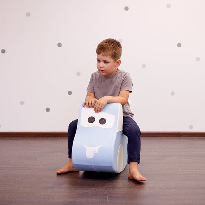 IGLU Soft Play Ride On Toy – Light Blue Car | Nestling