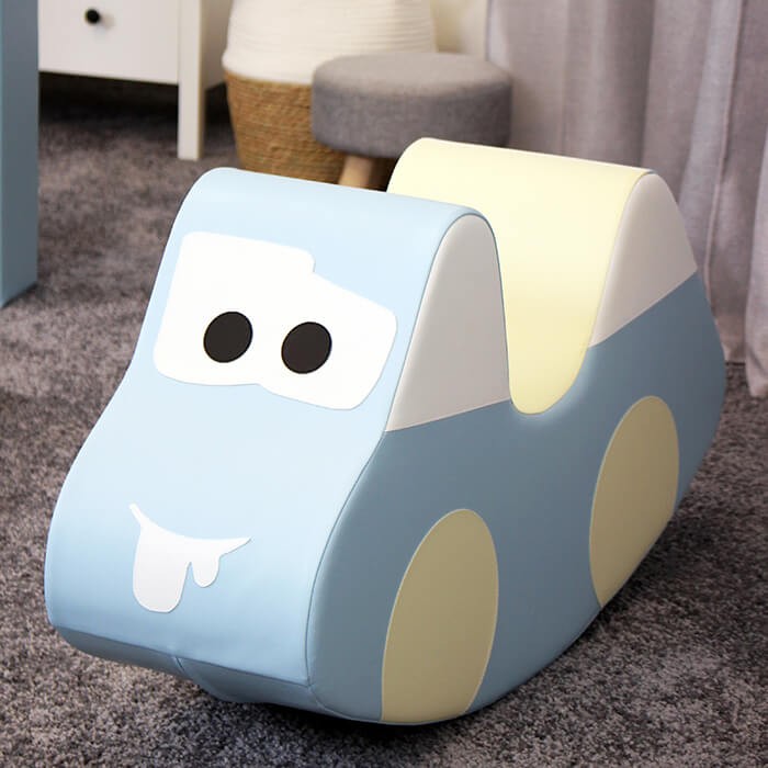 IGLU Soft Play Ride On Toy – Car – Light Blue