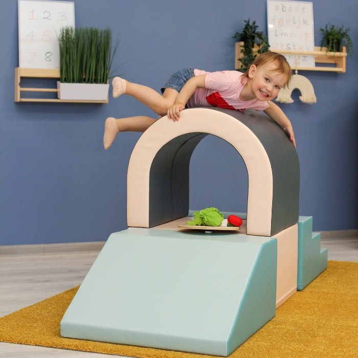 IGLU Soft Play Set Tunnel – Pastel | Nestling